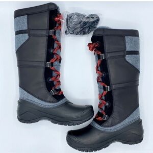 The North Face Black Shellista IV Tall Waterproof Boot Size 7.5
